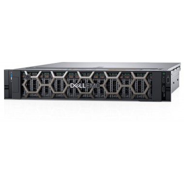 Сервер Dell PowerEdge R760 / 2 х Intel Xeon Gold 6444Y / 16 х 16GB RDIMM / 12 х 2TB SATA 6Gbps 7.2k 3.5" 2 х 1.92TB Enterprise NVMe